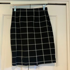 Amanda & Chelsea Plaid Skirt